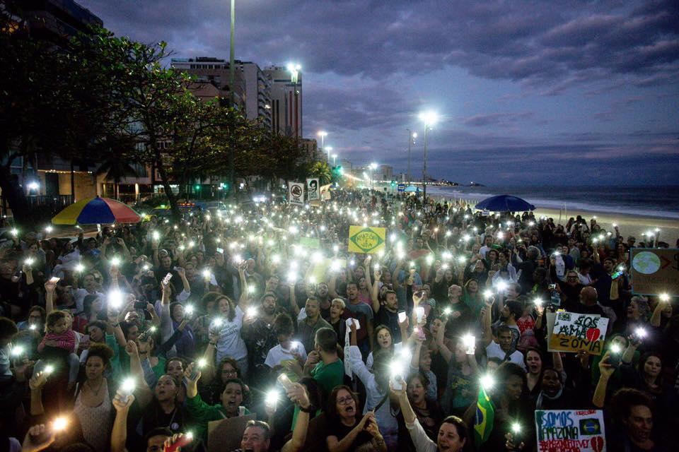 Protesto Rio de Janeiro