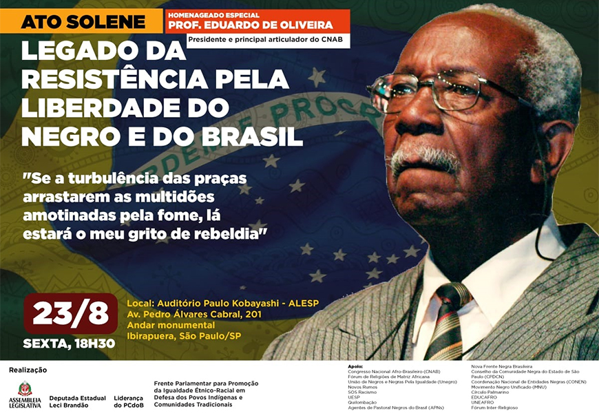 Professor Eduardo homenagem