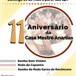 cartaz mestre ananias