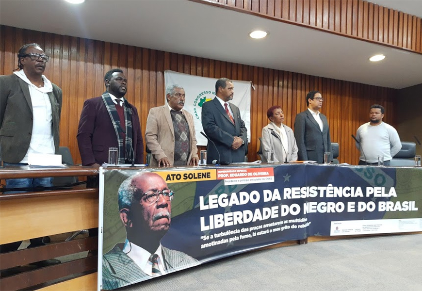 Homenagem Eduardo de Oliveira